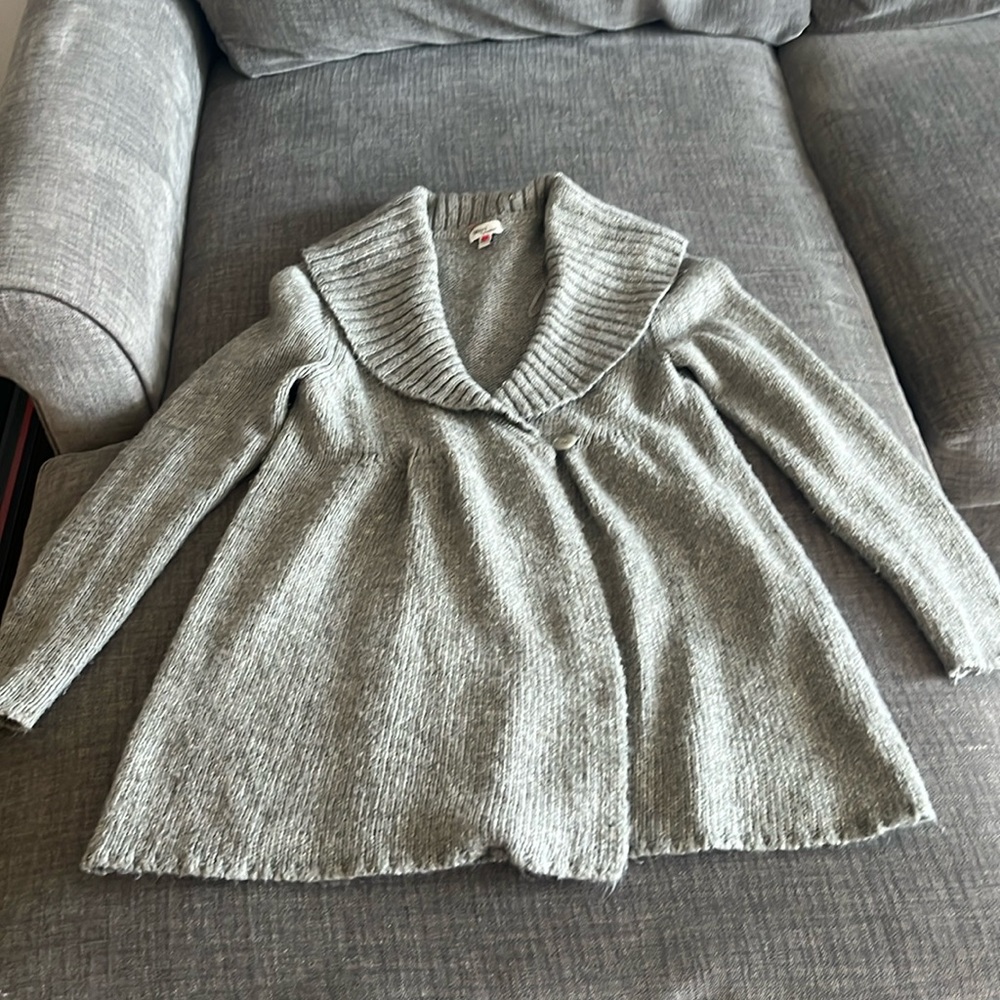 Super Cozy Grey Maternity Sweater